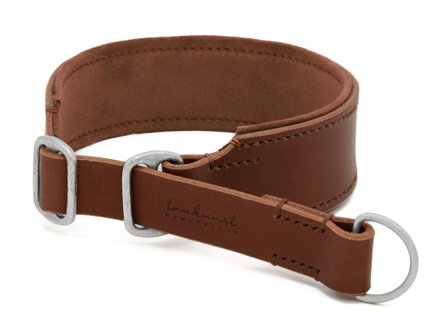 Zugstopp Lederhalsband 'Wildfang' Braun Zugstopp Lederhalsband 'Wildfang' Braun