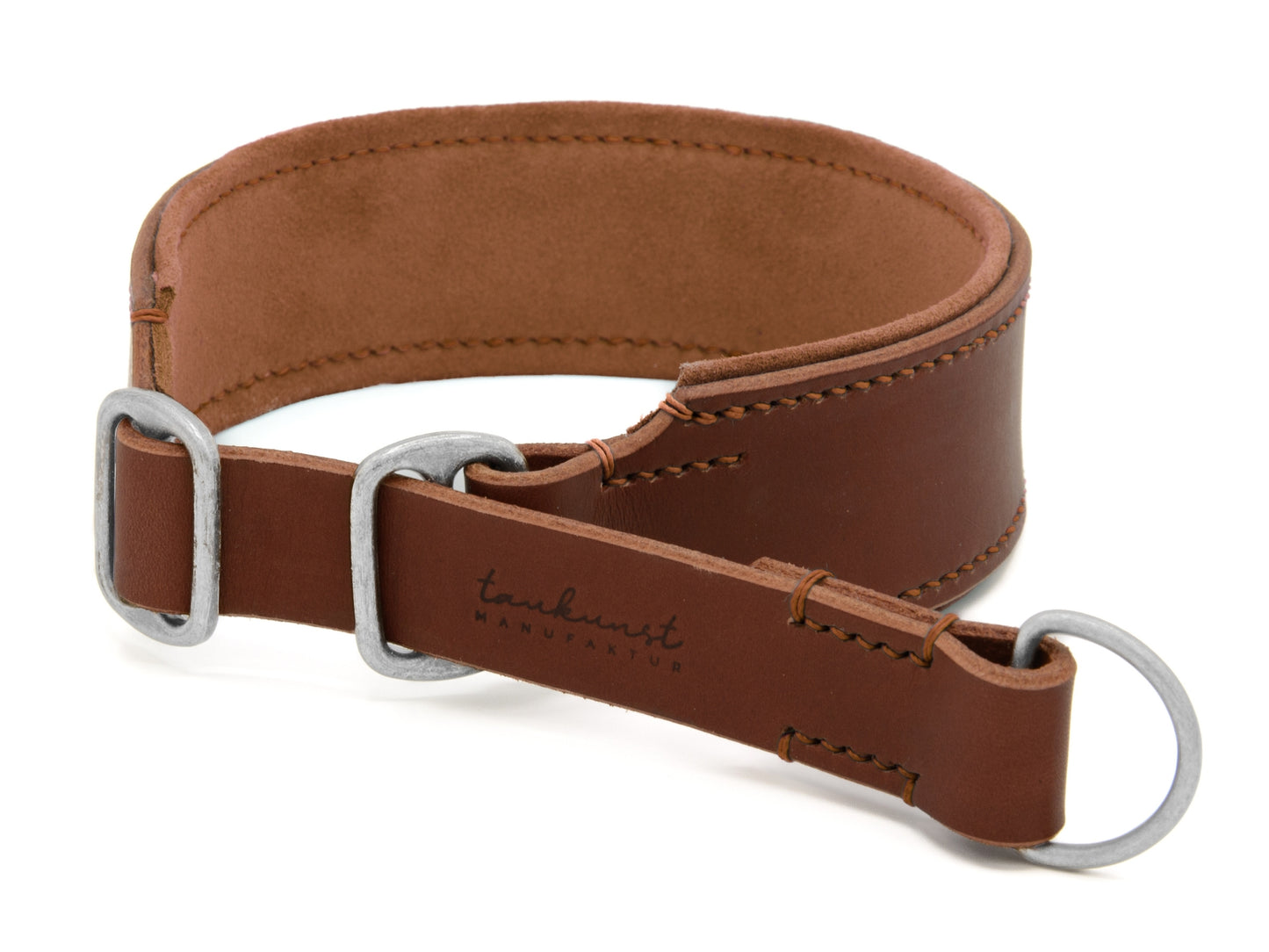 Zugstopp Lederhalsband 'Wildfang' Braun Zugstopp Lederhalsband 'Wildfang' Braun