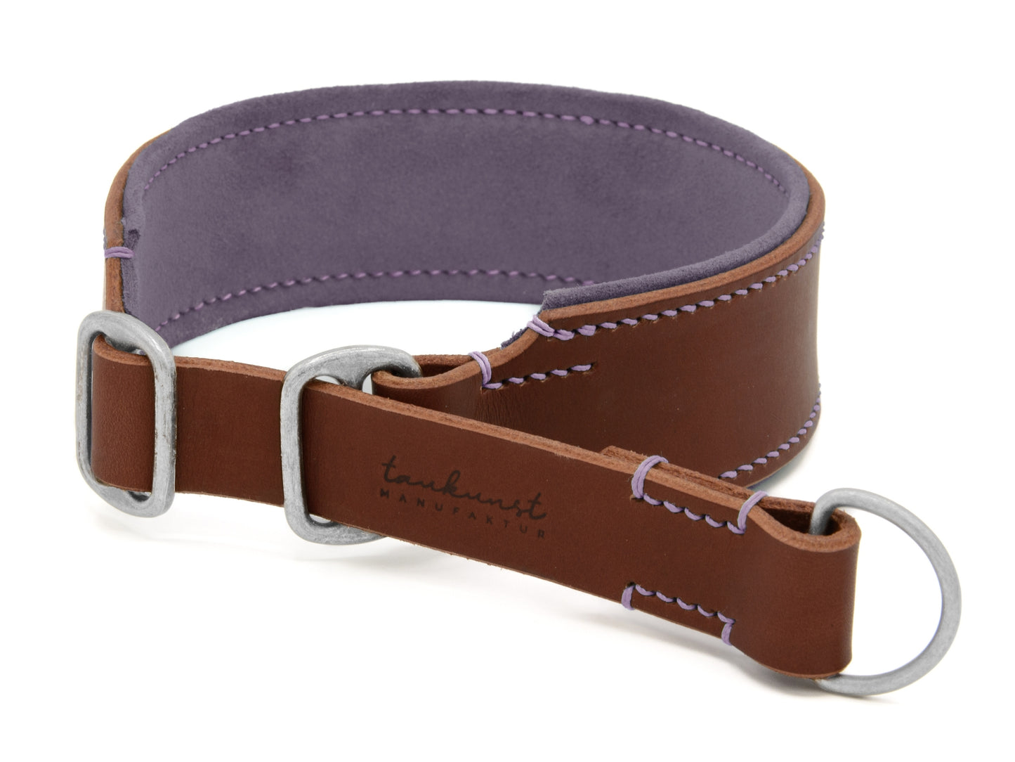Zugstopp Lederhalsband 'Wildfang' Braun Zugstopp Lederhalsband 'Wildfang' Braun