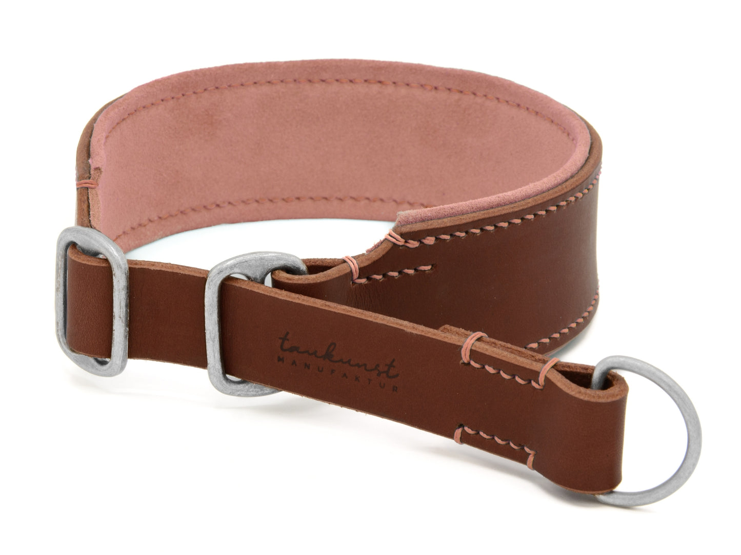 Zugstopp Lederhalsband 'Wildfang' Braun Zugstopp Lederhalsband 'Wildfang' Braun