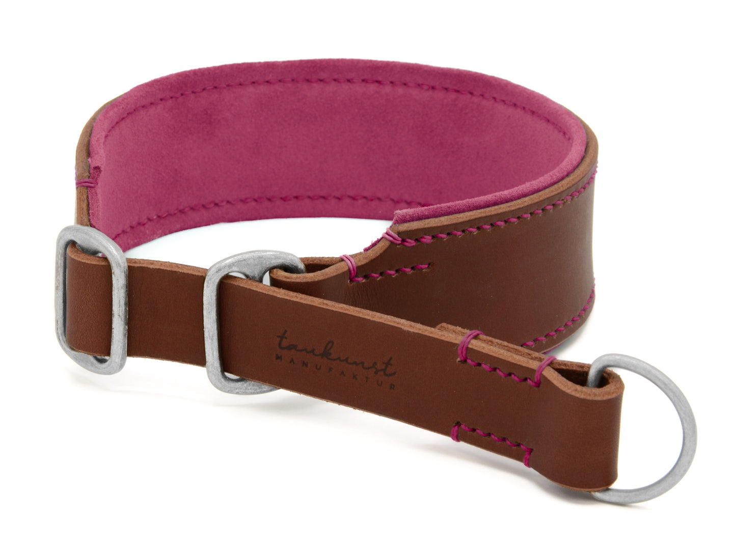 Zugstopp Lederhalsband 'Wildfang' Braun Zugstopp Lederhalsband 'Wildfang' Braun