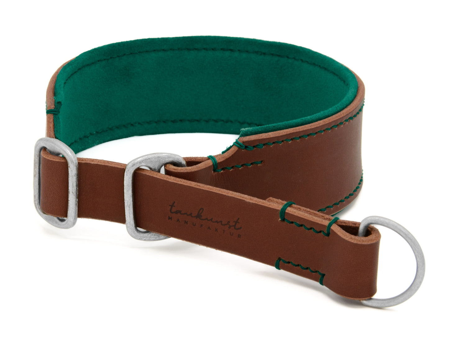 Zugstopp Lederhalsband 'Wildfang' Braun Zugstopp Lederhalsband 'Wildfang' Braun