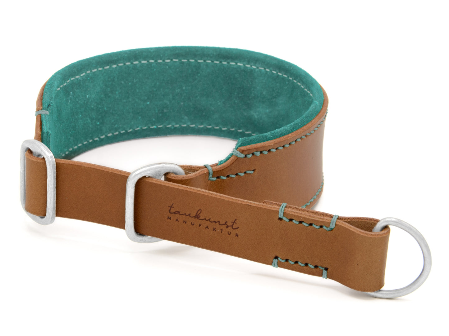 Zugstopp Lederhalsband 'Wildfang' Camel Zugstopp Lederhalsband 'Wildfang' Camel