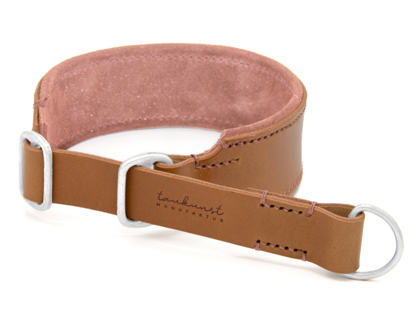 Zugstopp Lederhalsband 'Wildfang' Camel Zugstopp Lederhalsband 'Wildfang' Camel