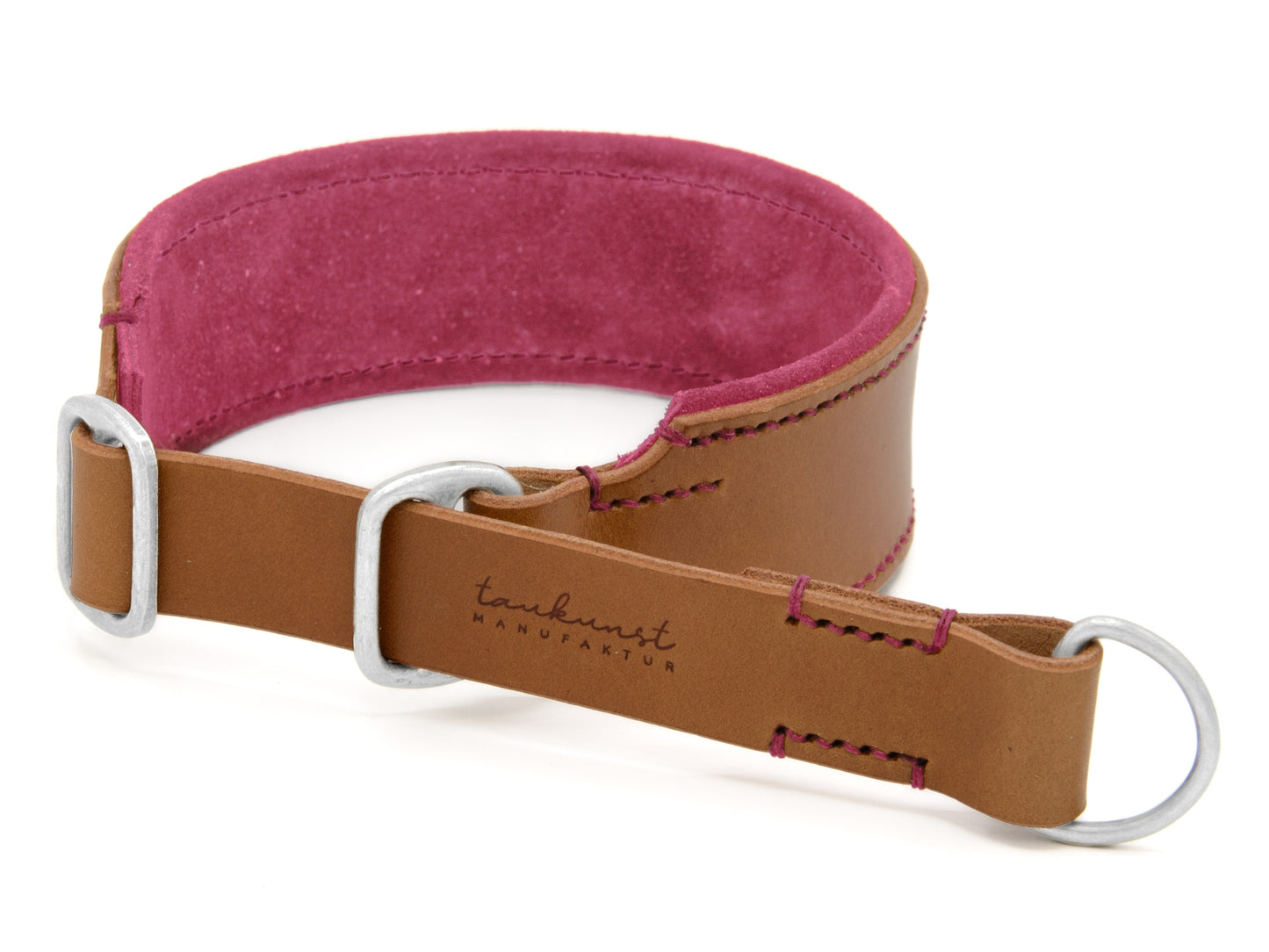 Zugstopp Lederhalsband 'Wildfang' Camel Zugstopp Lederhalsband 'Wildfang' Camel