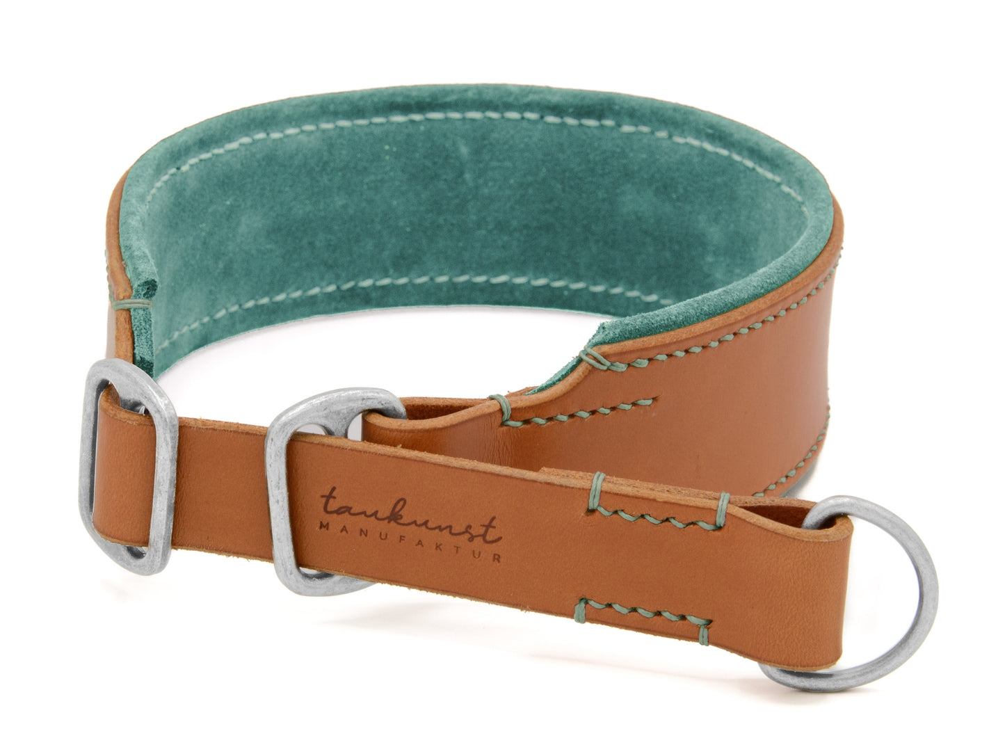 Zugstopp Lederhalsband 'Wildfang' Cognac Zugstopp Lederhalsband 'Wildfang' Cognac