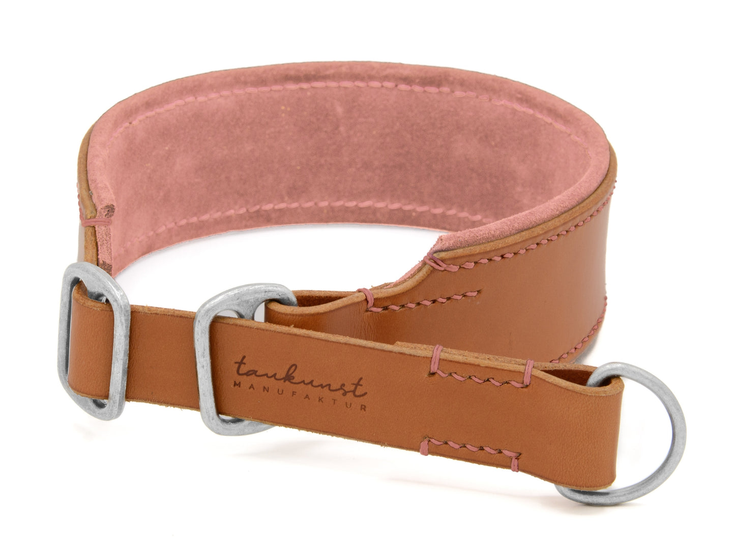 Zugstopp Lederhalsband 'Wildfang' Cognac Zugstopp Lederhalsband 'Wildfang' Cognac