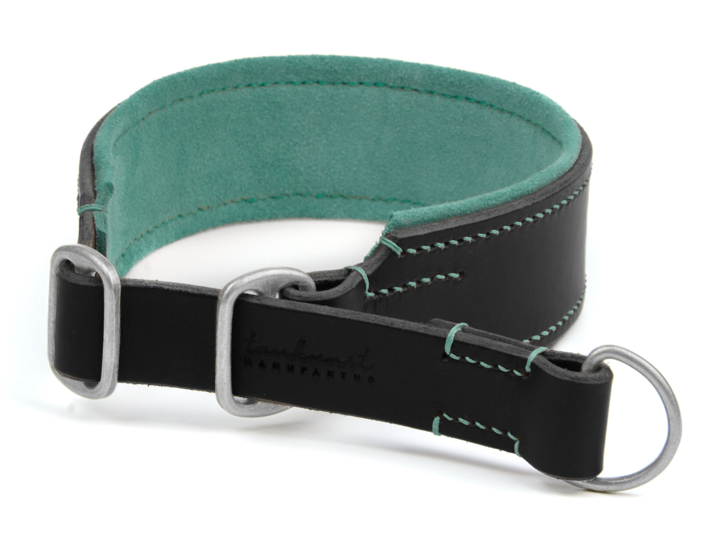 Zugstopp Lederhalsband 'Wildfang' Schwarz Zugstopp Lederhalsband 'Wildfang' Schwarz