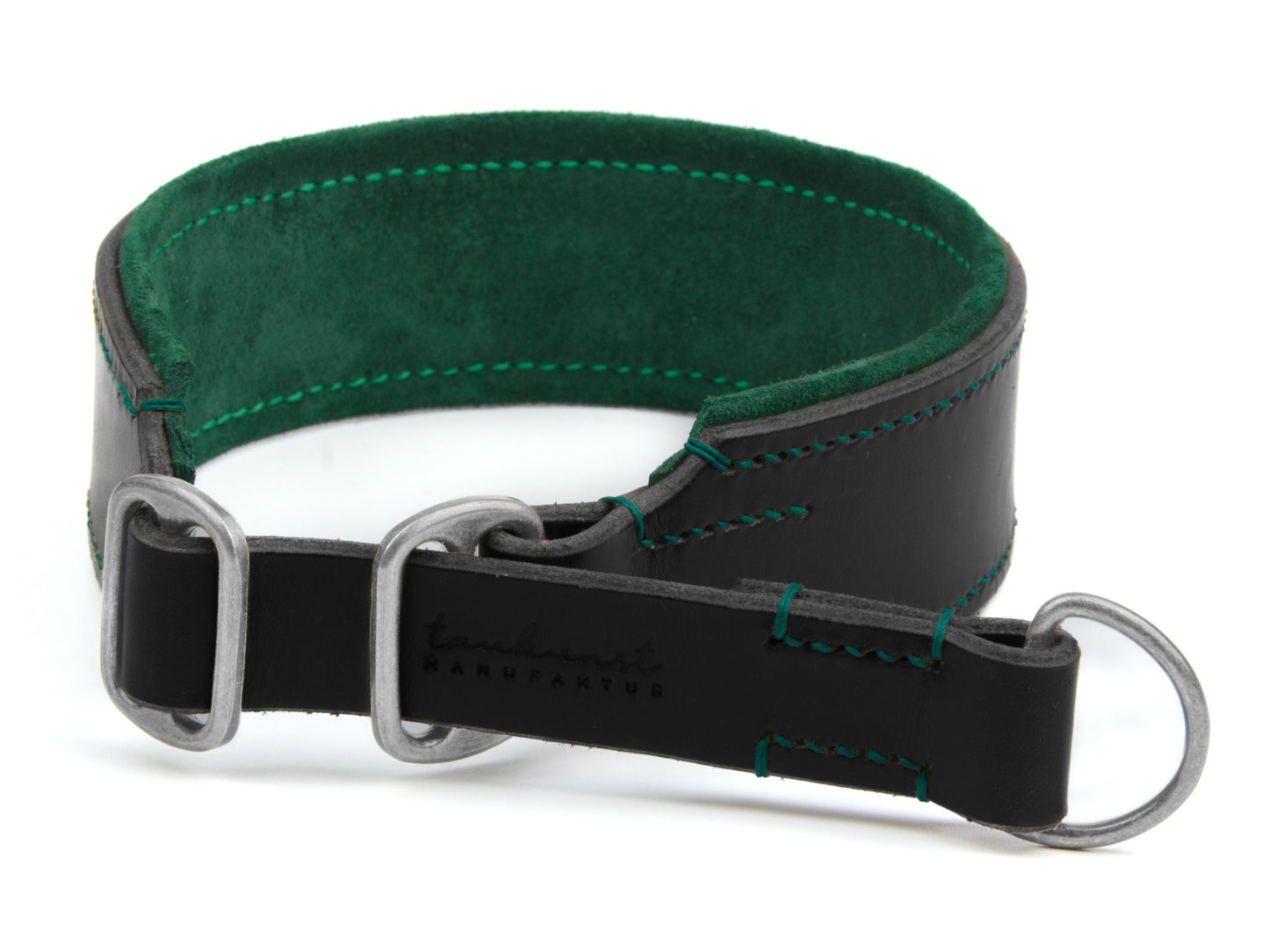Zugstopp Lederhalsband 'Wildfang' Schwarz Zugstopp Lederhalsband 'Wildfang' Schwarz