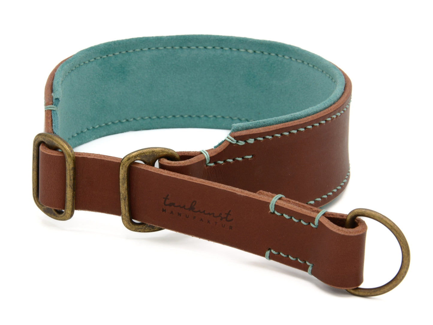 Zugstopp Lederhalsband 'Wildfang' Braun Zugstopp Lederhalsband 'Wildfang' Braun