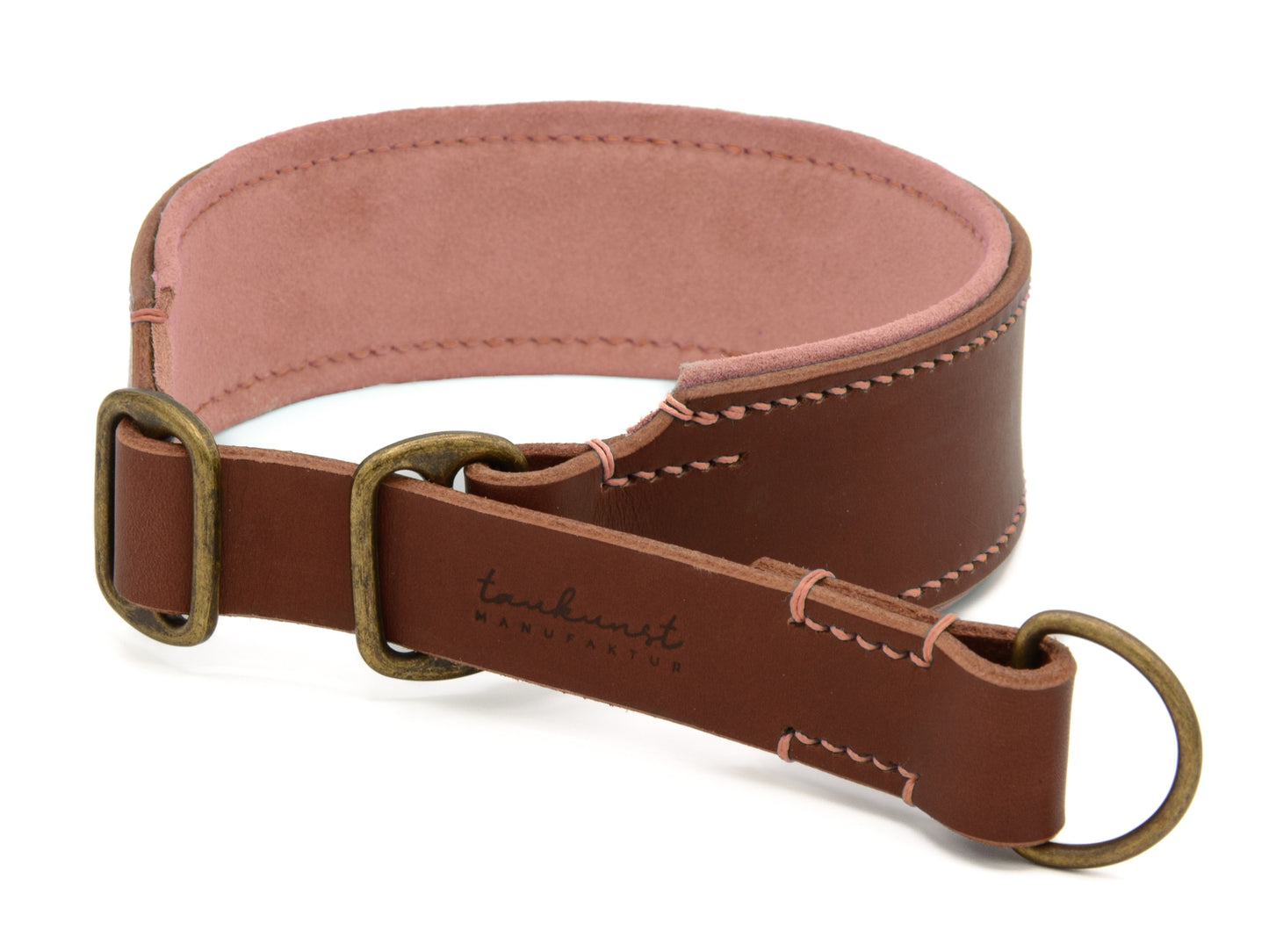 Zugstopp Lederhalsband 'Wildfang' Braun Zugstopp Lederhalsband 'Wildfang' Braun