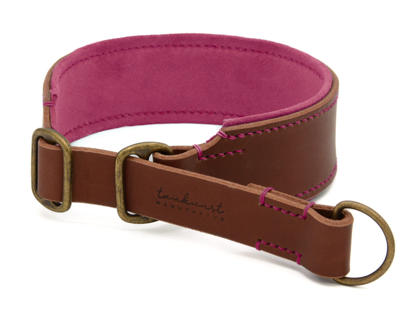 Zugstopp Lederhalsband 'Wildfang' Braun Zugstopp Lederhalsband 'Wildfang' Braun