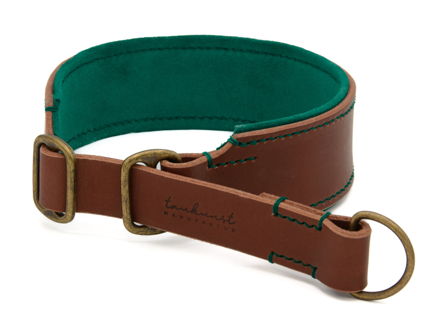 Zugstopp Lederhalsband 'Wildfang' Braun Zugstopp Lederhalsband 'Wildfang' Braun