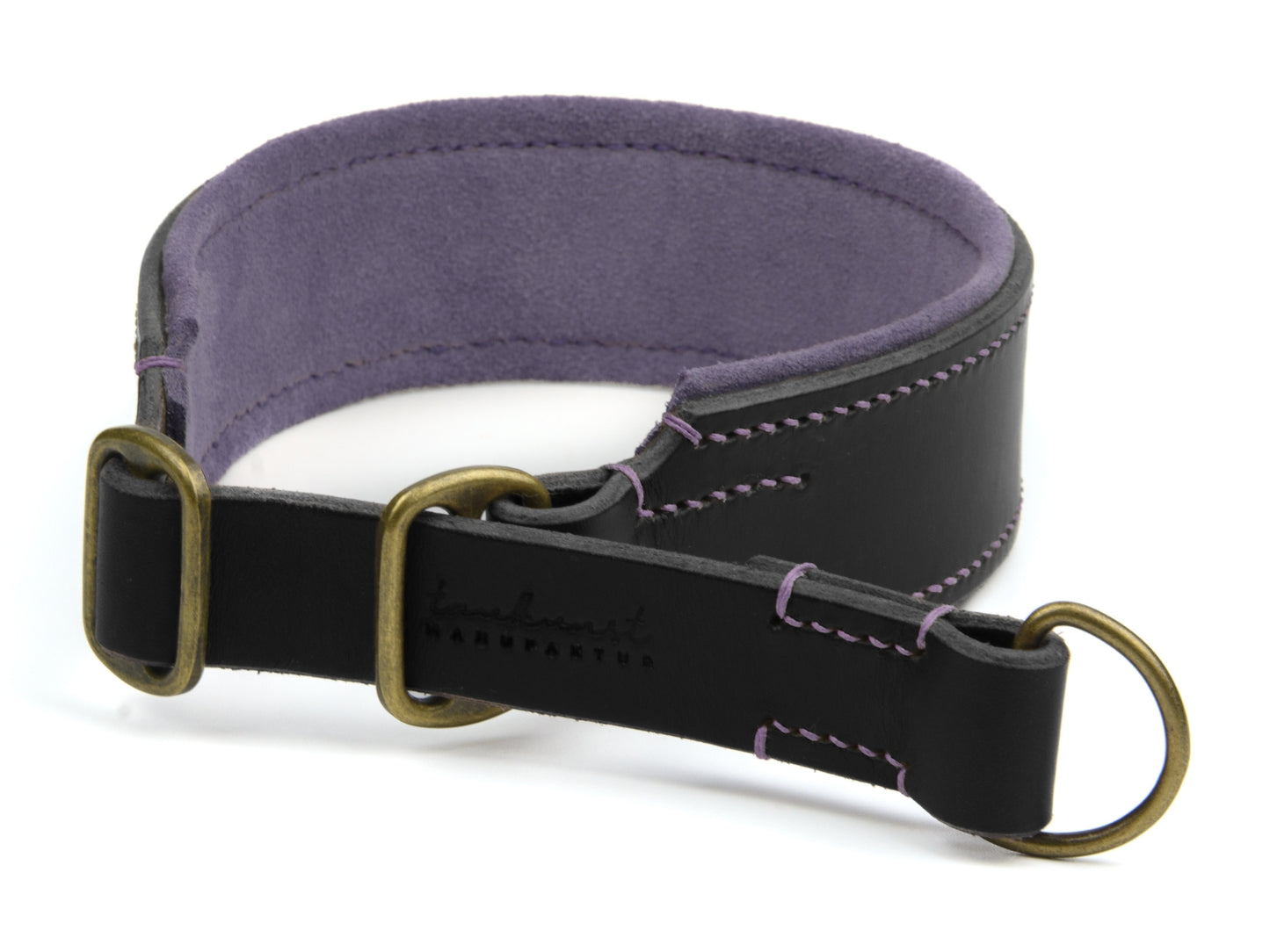 Zugstopp Lederhalsband 'Wildfang' Schwarz Zugstopp Lederhalsband 'Wildfang' Schwarz