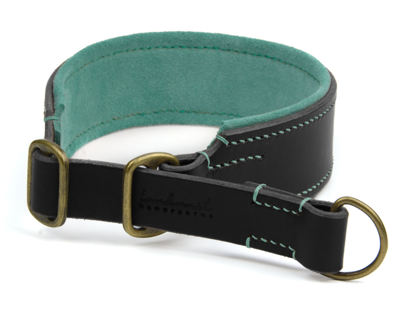 Zugstopp Lederhalsband 'Wildfang' Schwarz Zugstopp Lederhalsband 'Wildfang' Schwarz