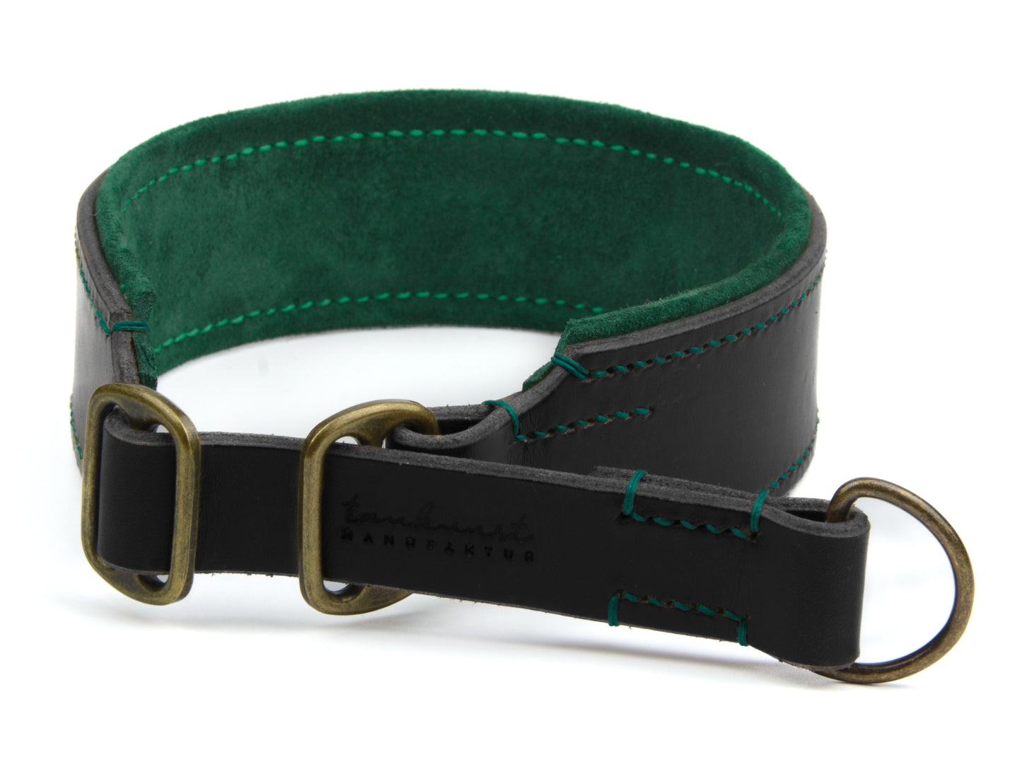 Zugstopp Lederhalsband 'Wildfang' Schwarz Zugstopp Lederhalsband 'Wildfang' Schwarz