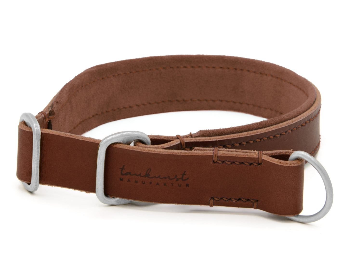 Zugstopp Lederhalsband 'Wildfang' Braun Zugstopp Lederhalsband 'Wildfang' Braun