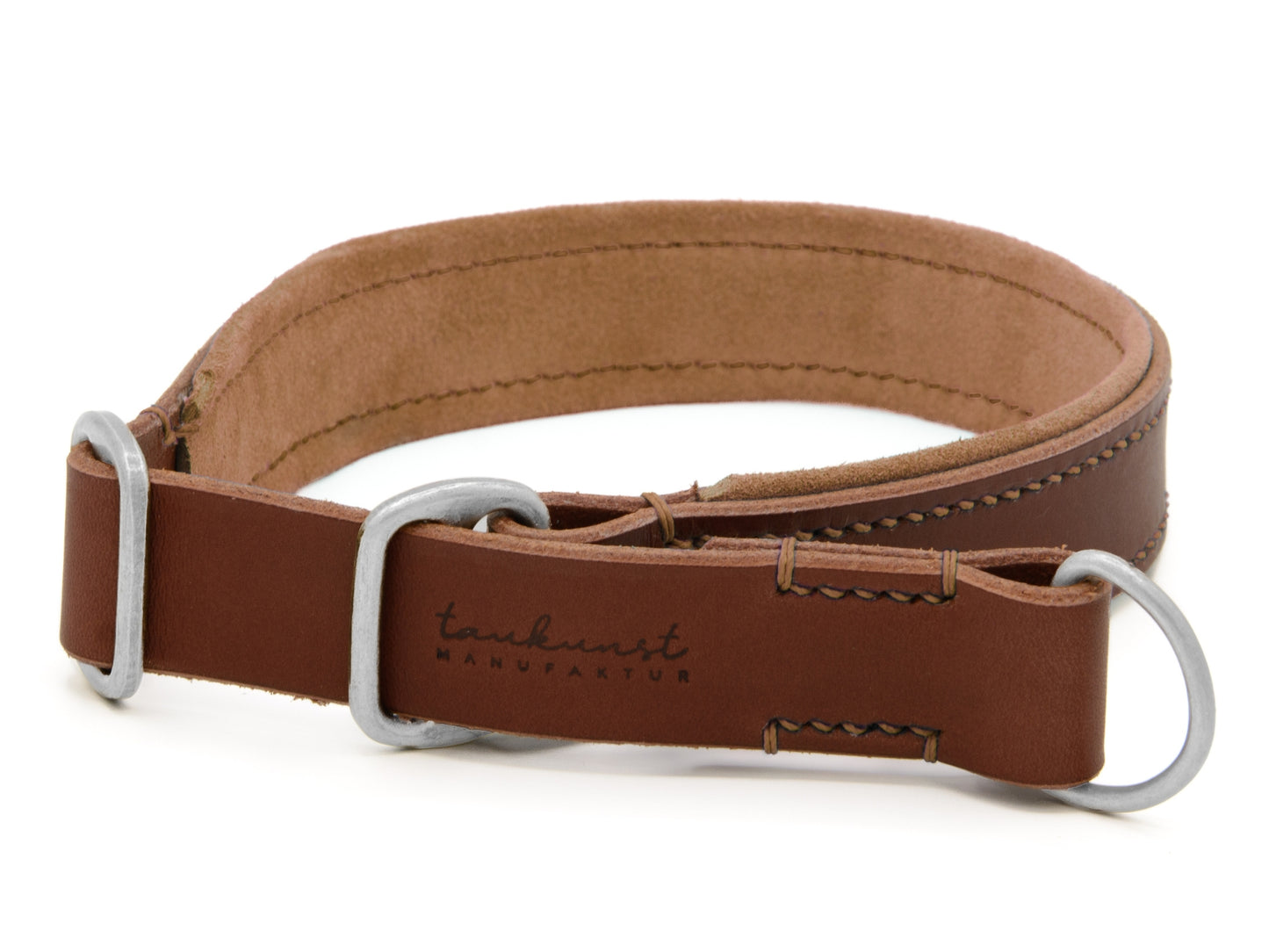Zugstopp Lederhalsband 'Wildfang' Braun Zugstopp Lederhalsband 'Wildfang' Braun