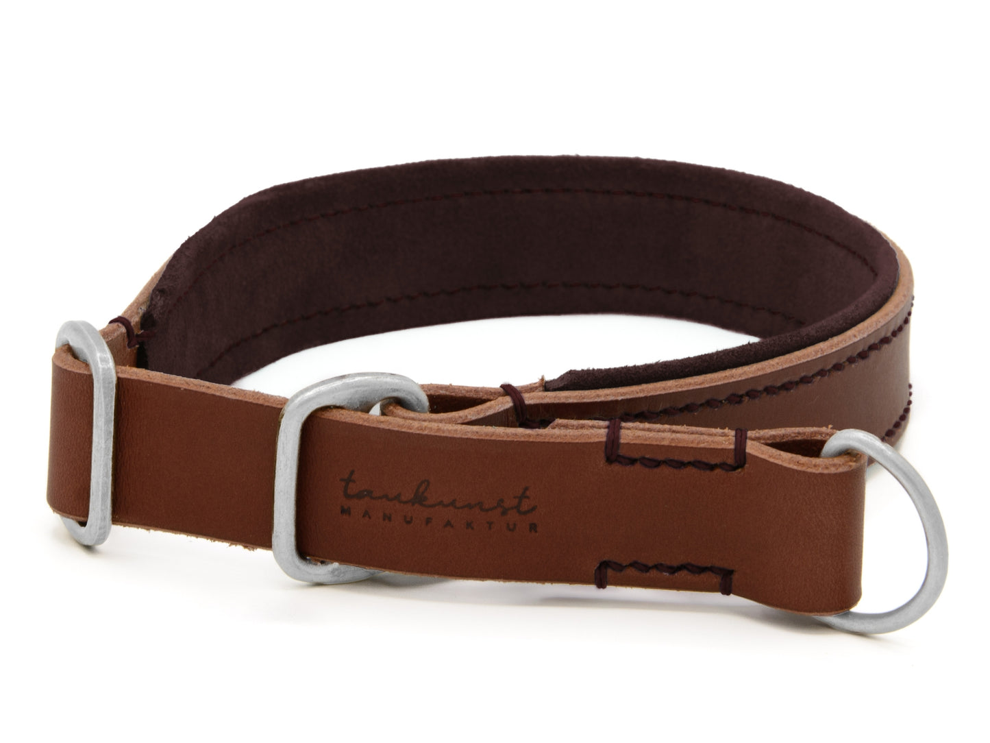 Zugstopp Lederhalsband 'Wildfang' Braun Zugstopp Lederhalsband 'Wildfang' Braun