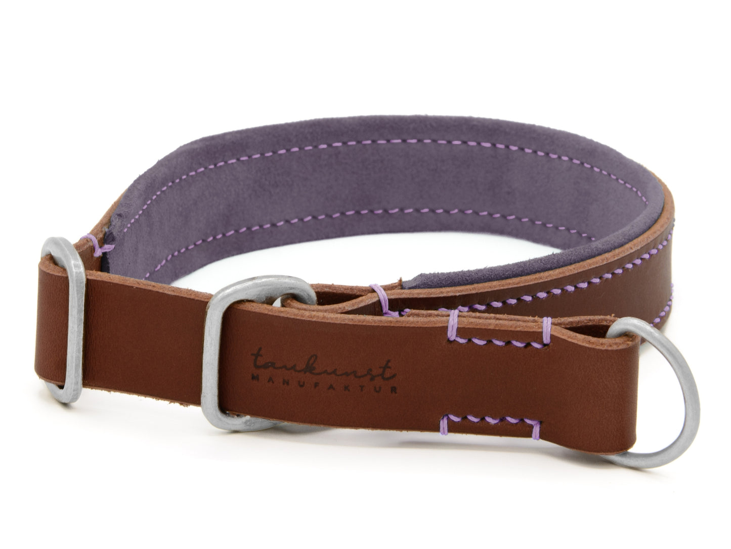 Zugstopp Lederhalsband 'Wildfang' Braun Zugstopp Lederhalsband 'Wildfang' Braun