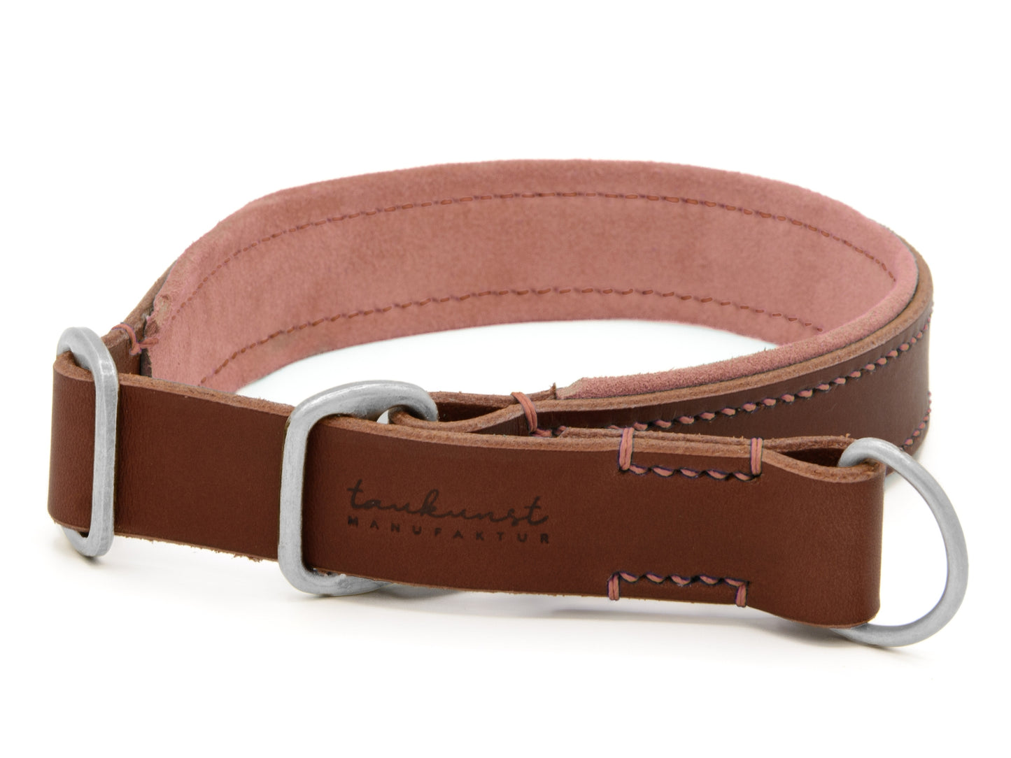 Zugstopp Lederhalsband 'Wildfang' Braun Zugstopp Lederhalsband 'Wildfang' Braun