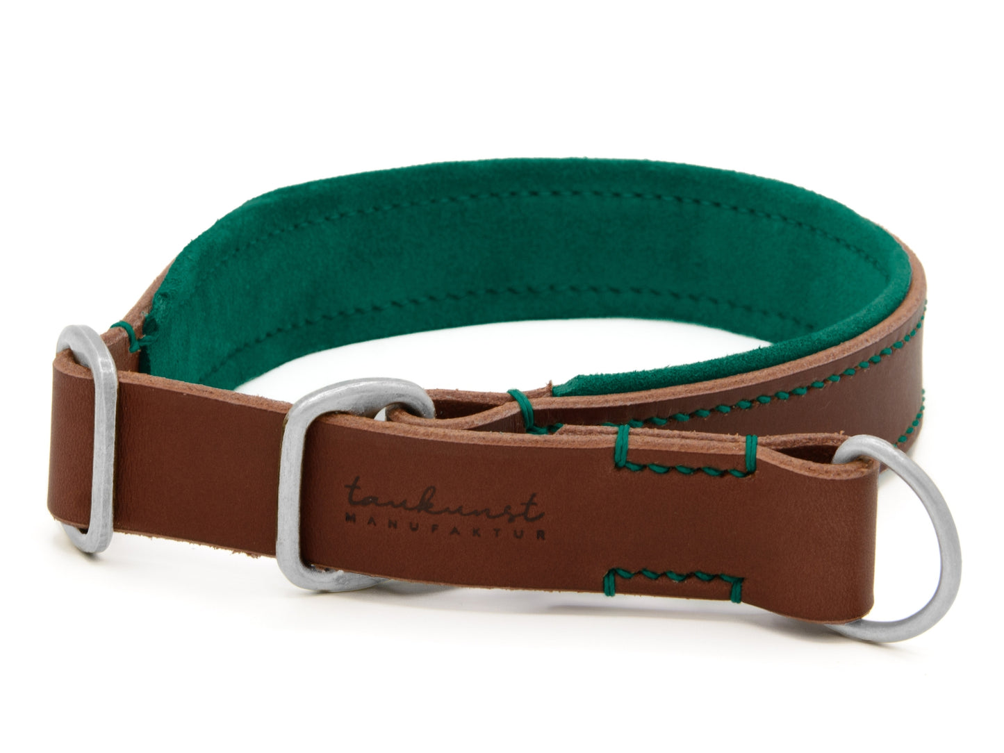 Zugstopp Lederhalsband 'Wildfang' Braun Zugstopp Lederhalsband 'Wildfang' Braun
