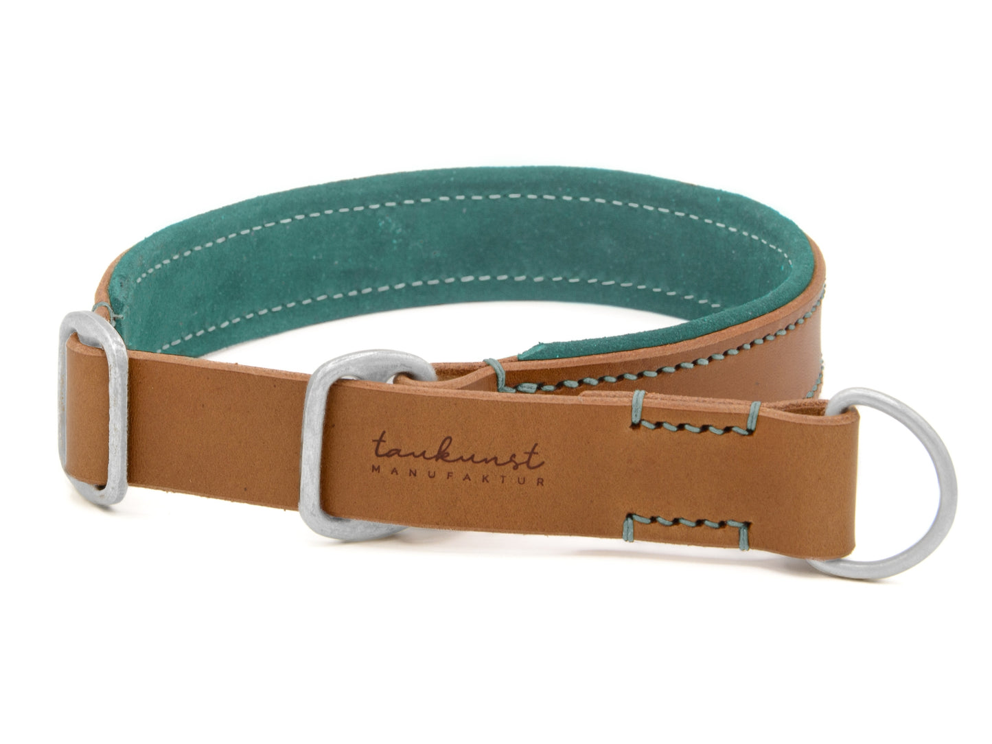 Zugstopp Lederhalsband 'Wildfang' Camel Zugstopp Lederhalsband 'Wildfang' Camel