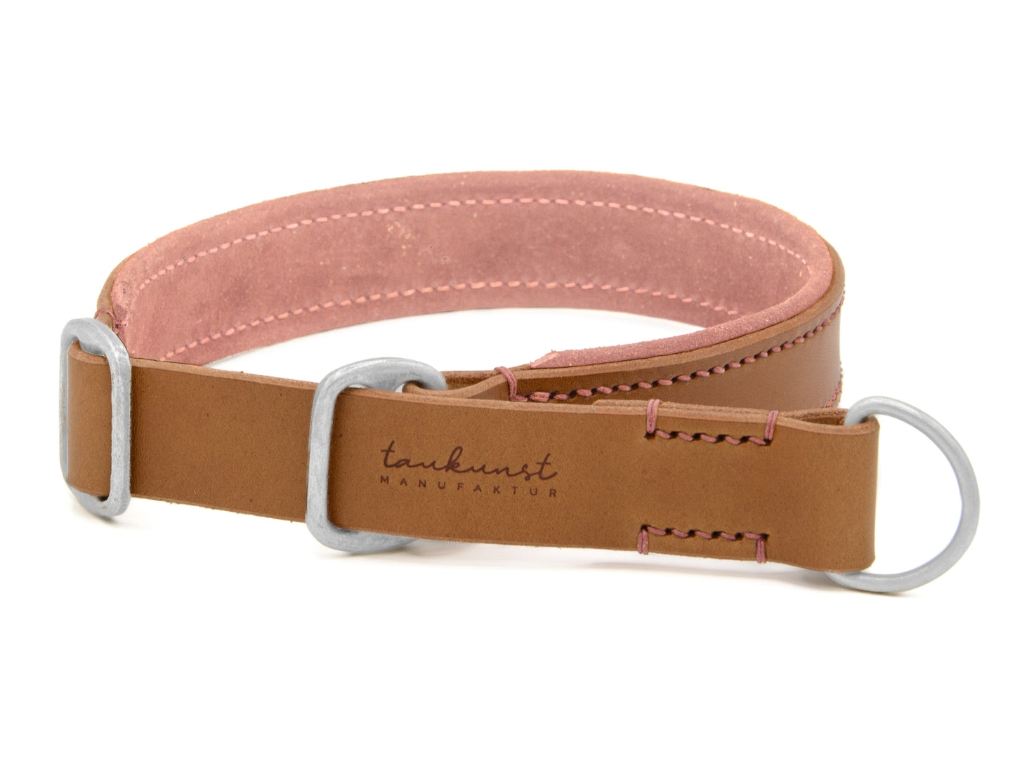 Zugstopp Lederhalsband 'Wildfang' Camel Zugstopp Lederhalsband 'Wildfang' Camel