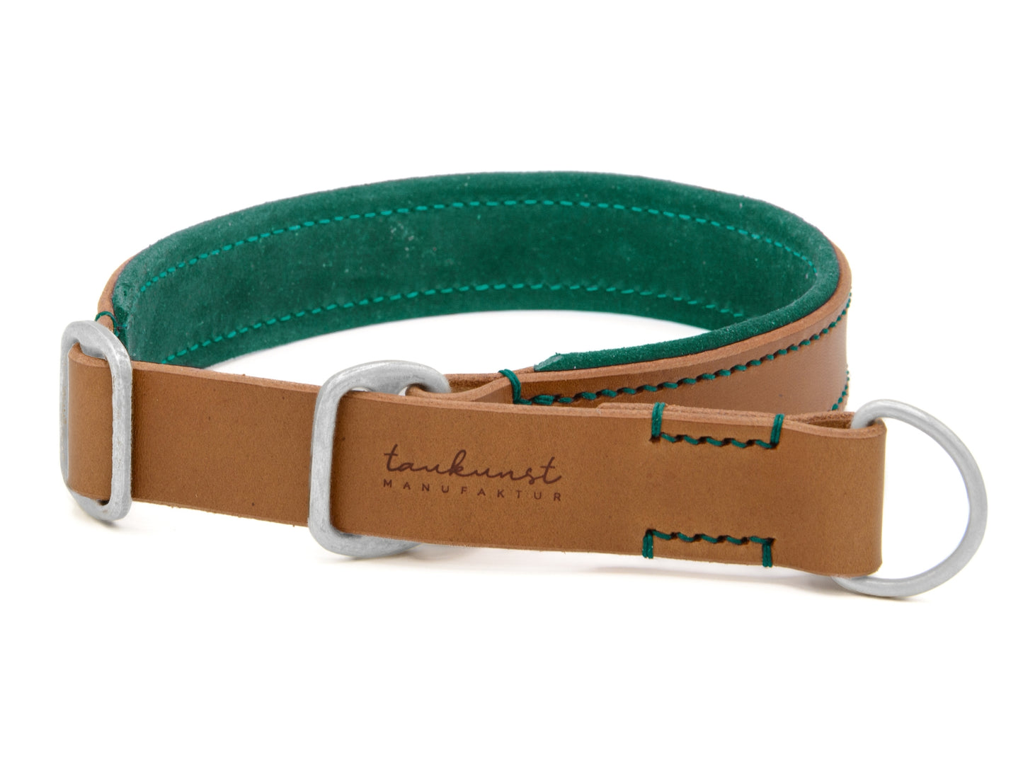 Zugstopp Lederhalsband 'Wildfang' Camel Zugstopp Lederhalsband 'Wildfang' Camel