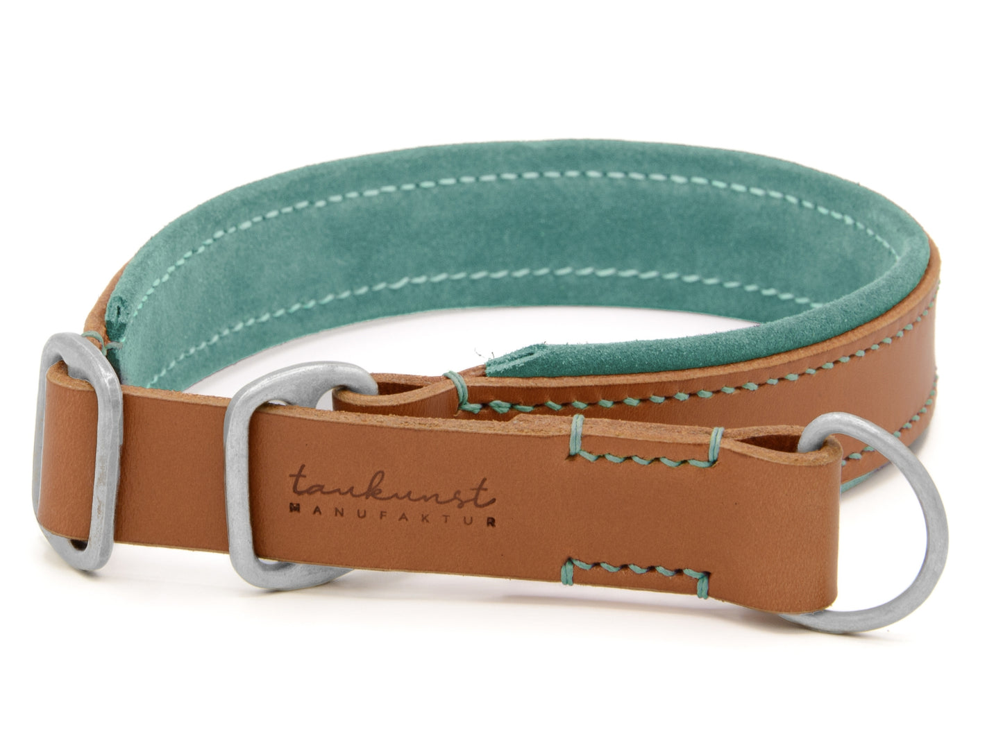 Zugstopp Lederhalsband 'Wildfang' Cognac Zugstopp Lederhalsband 'Wildfang' Cognac