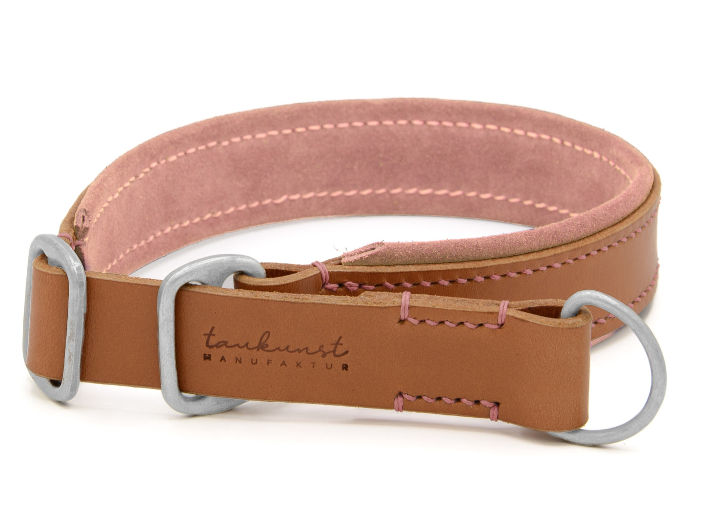 Zugstopp Lederhalsband 'Wildfang' Cognac Zugstopp Lederhalsband 'Wildfang' Cognac