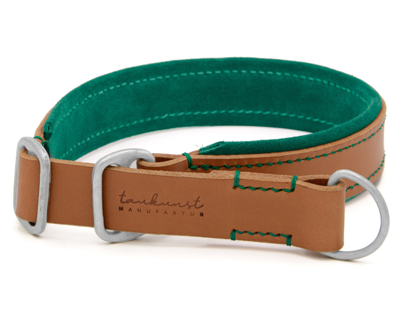 Zugstopp Lederhalsband 'Wildfang' Cognac Zugstopp Lederhalsband 'Wildfang' Cognac