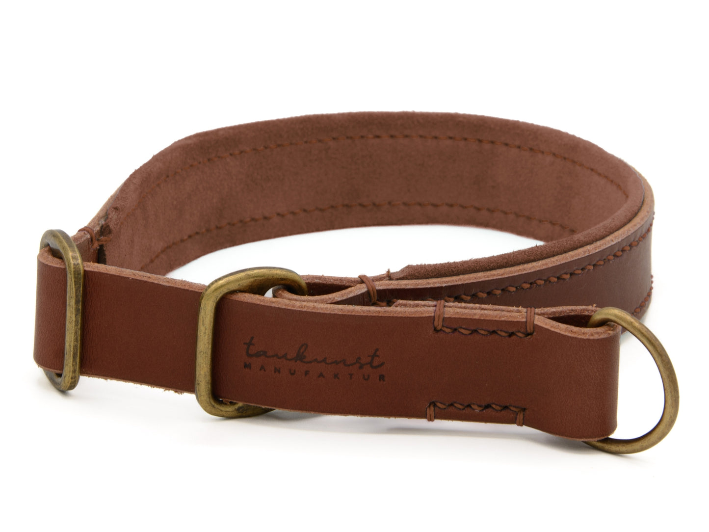 Zugstopp Lederhalsband 'Wildfang' Braun Zugstopp Lederhalsband 'Wildfang' Braun