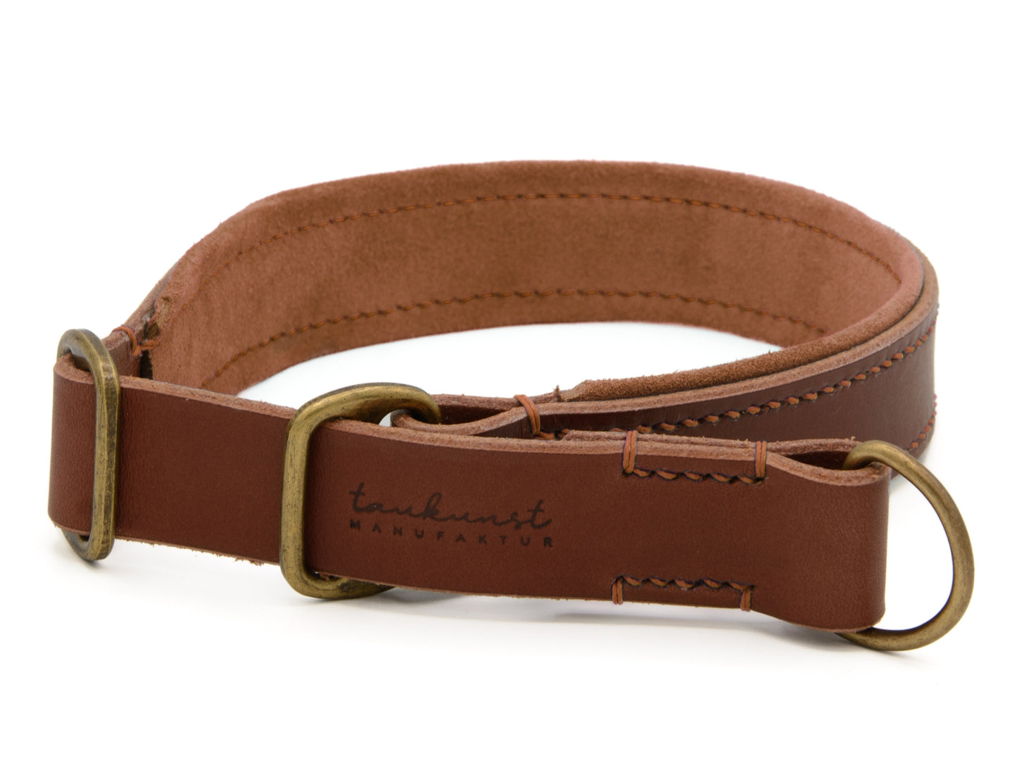 Zugstopp Lederhalsband 'Wildfang' Braun Zugstopp Lederhalsband 'Wildfang' Braun