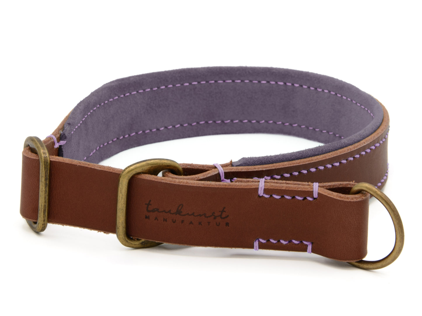 Zugstopp Lederhalsband 'Wildfang' Braun Zugstopp Lederhalsband 'Wildfang' Braun