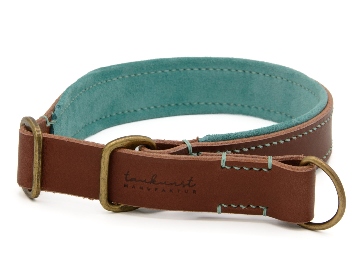 Zugstopp Lederhalsband 'Wildfang' Braun Zugstopp Lederhalsband 'Wildfang' Braun