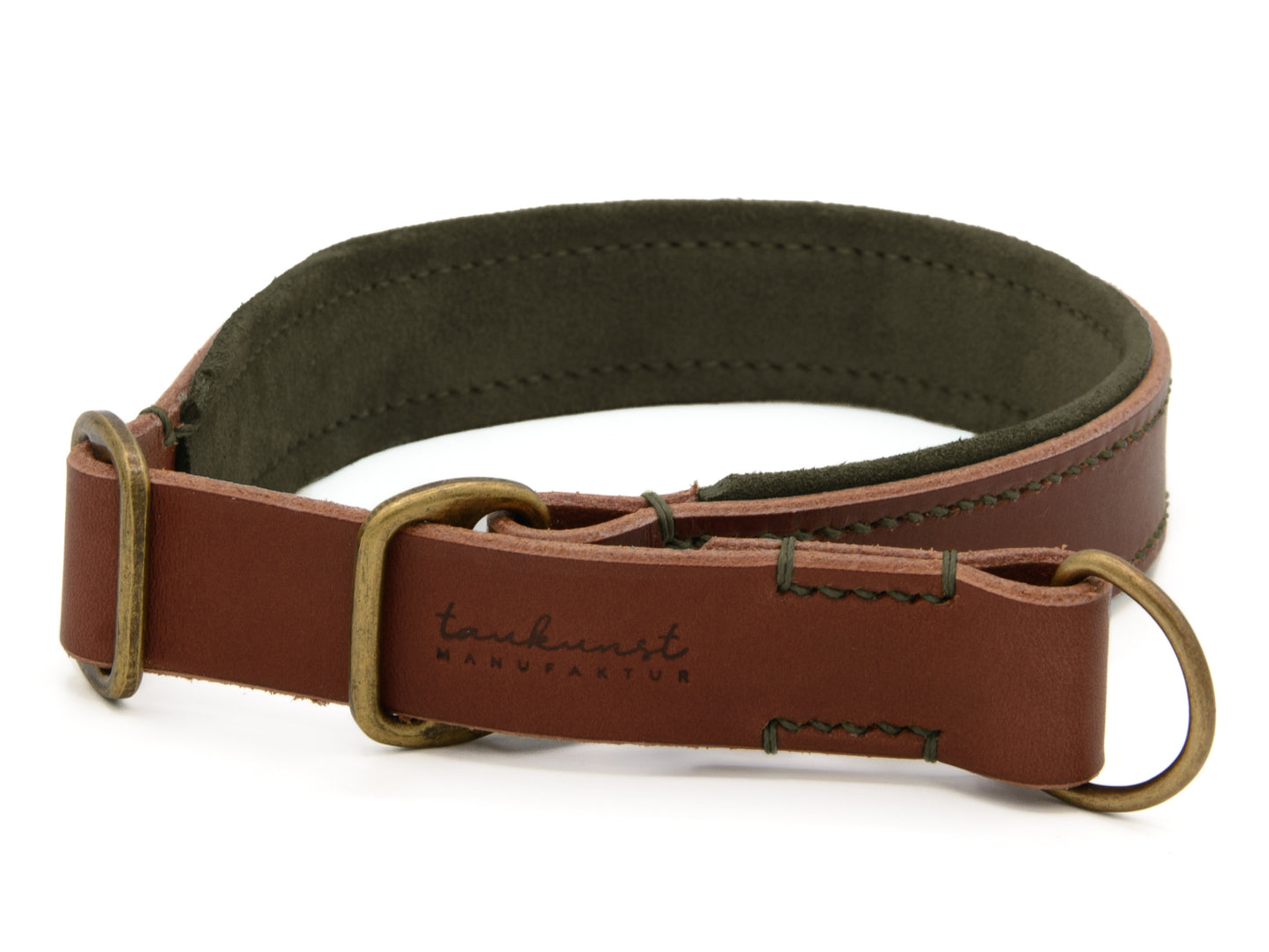 Zugstopp Lederhalsband 'Wildfang' Braun Zugstopp Lederhalsband 'Wildfang' Braun