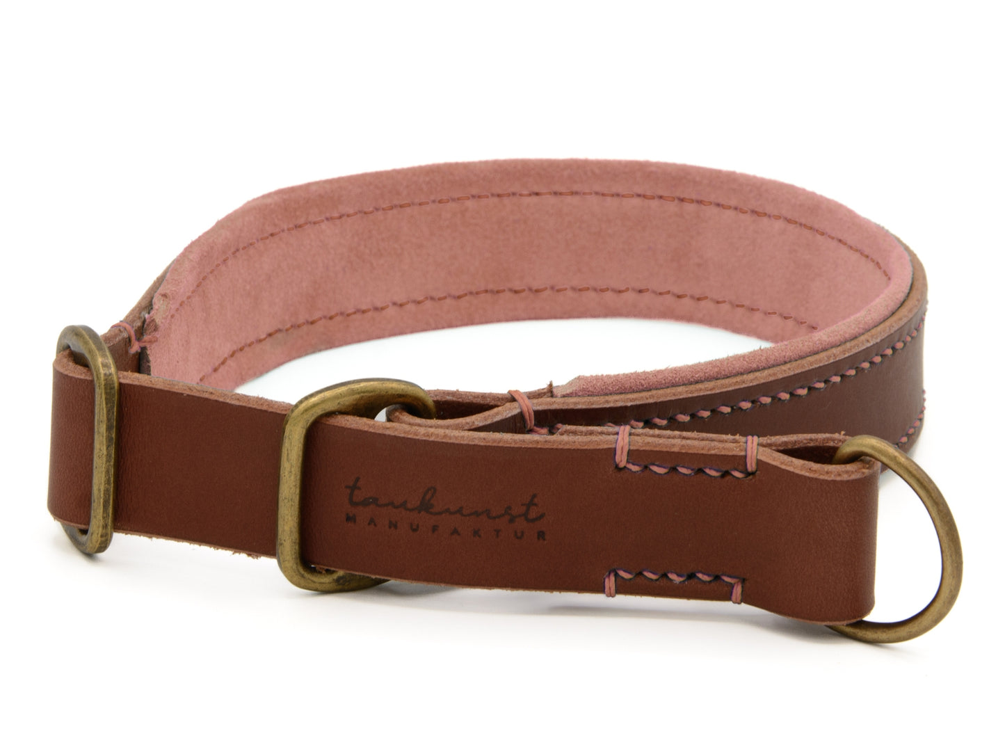 Zugstopp Lederhalsband 'Wildfang' Braun Zugstopp Lederhalsband 'Wildfang' Braun