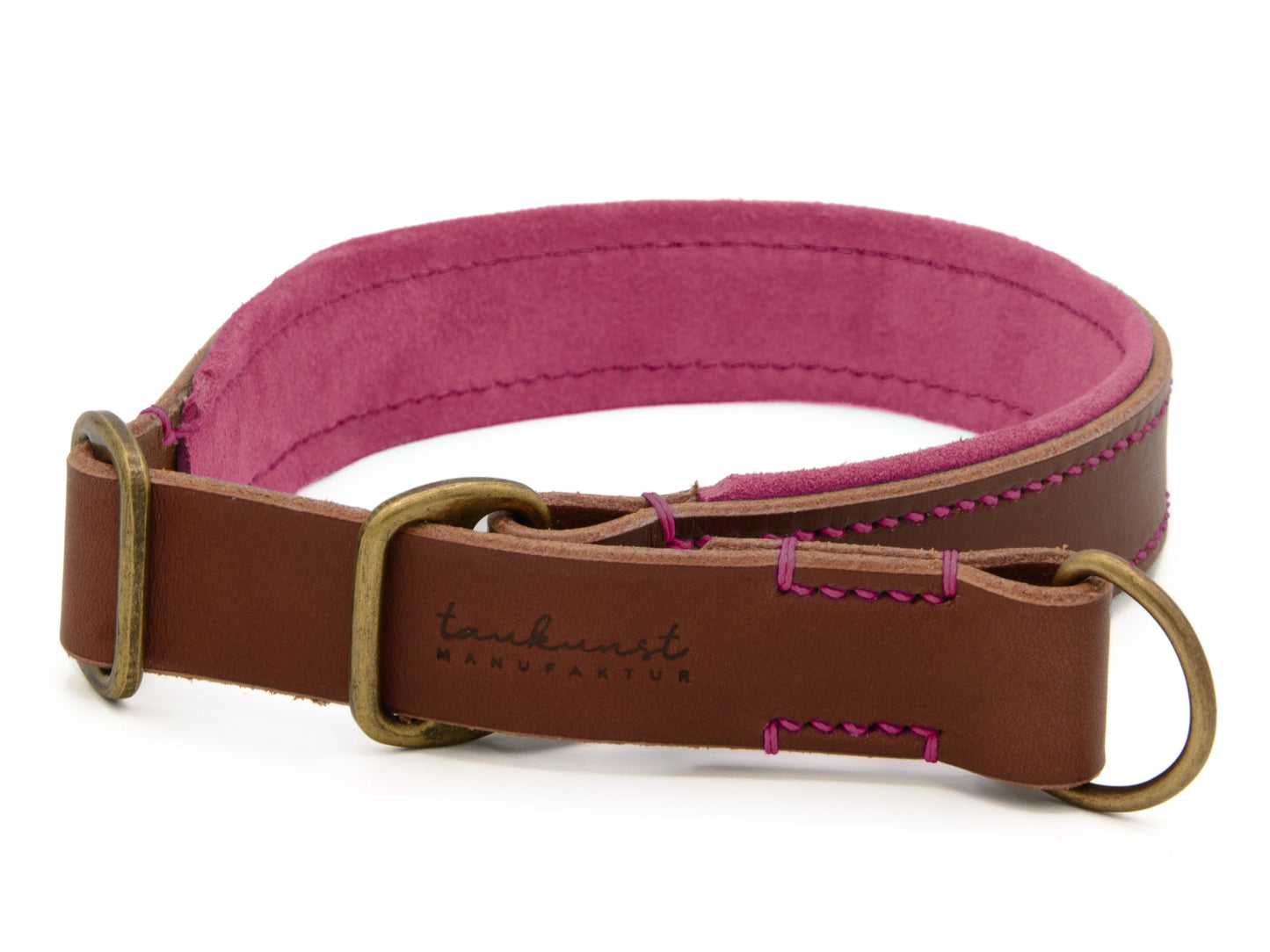 Zugstopp Lederhalsband 'Wildfang' Braun Zugstopp Lederhalsband 'Wildfang' Braun