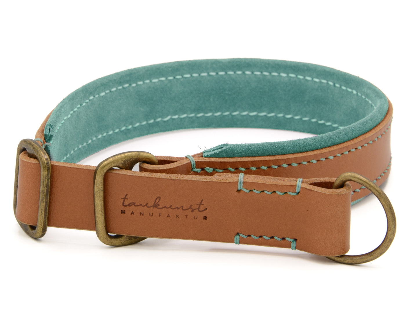 Zugstopp Lederhalsband 'Wildfang' Cognac Zugstopp Lederhalsband 'Wildfang' Cognac