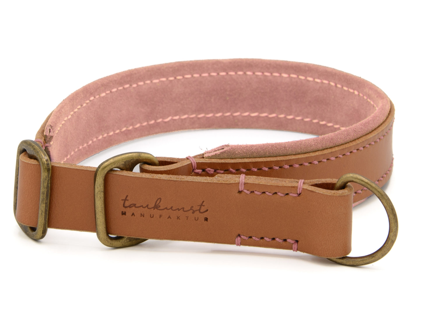 Zugstopp Lederhalsband 'Wildfang' Cognac Zugstopp Lederhalsband 'Wildfang' Cognac