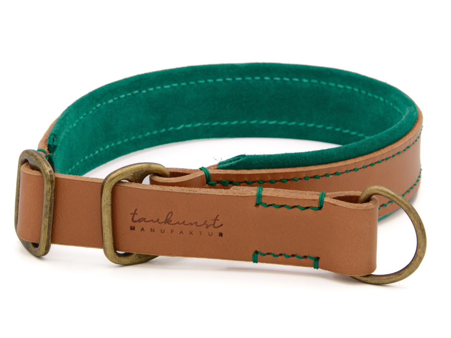 Zugstopp Lederhalsband 'Wildfang' Cognac Zugstopp Lederhalsband 'Wildfang' Cognac