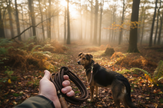 Schleppleinen aus Rundleder – Qualität und Komfort für deinen Hund