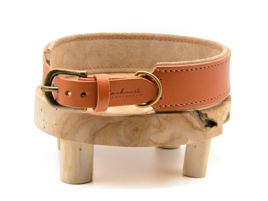 SALE | Lederhalsband 'Wildfang' Cognac
