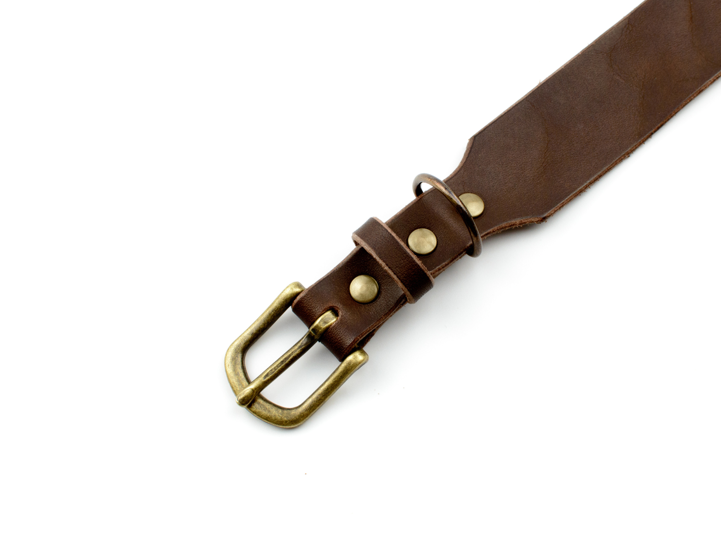 Breites Hundehalsband Leder Cora Detail 2