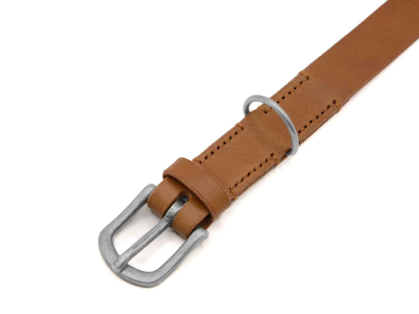 Lederhalsband 'Waldgeist' Camel
