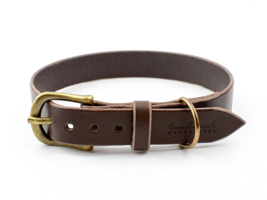 Hundehalsband Leder Cora