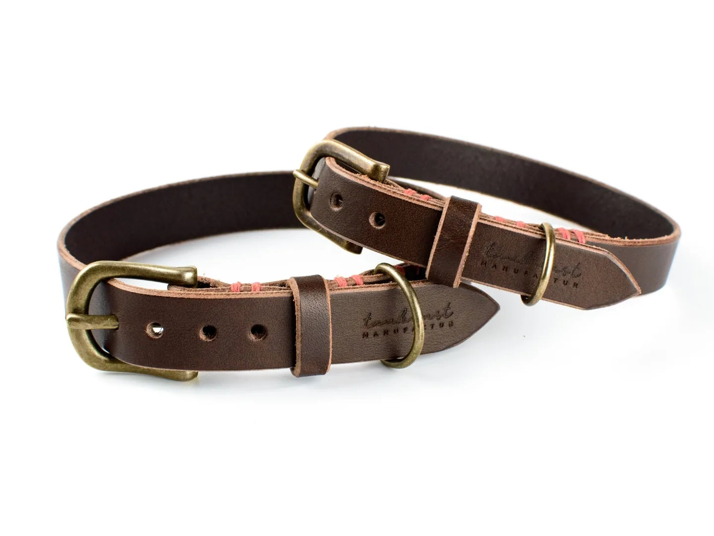 Hundehalsband Leder Wilma Detail