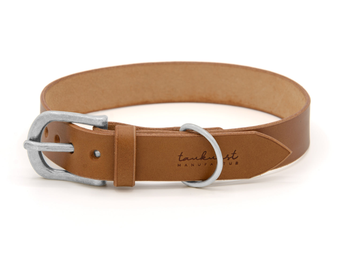 Welpenhalsband Leder 'Waldstreuner'
