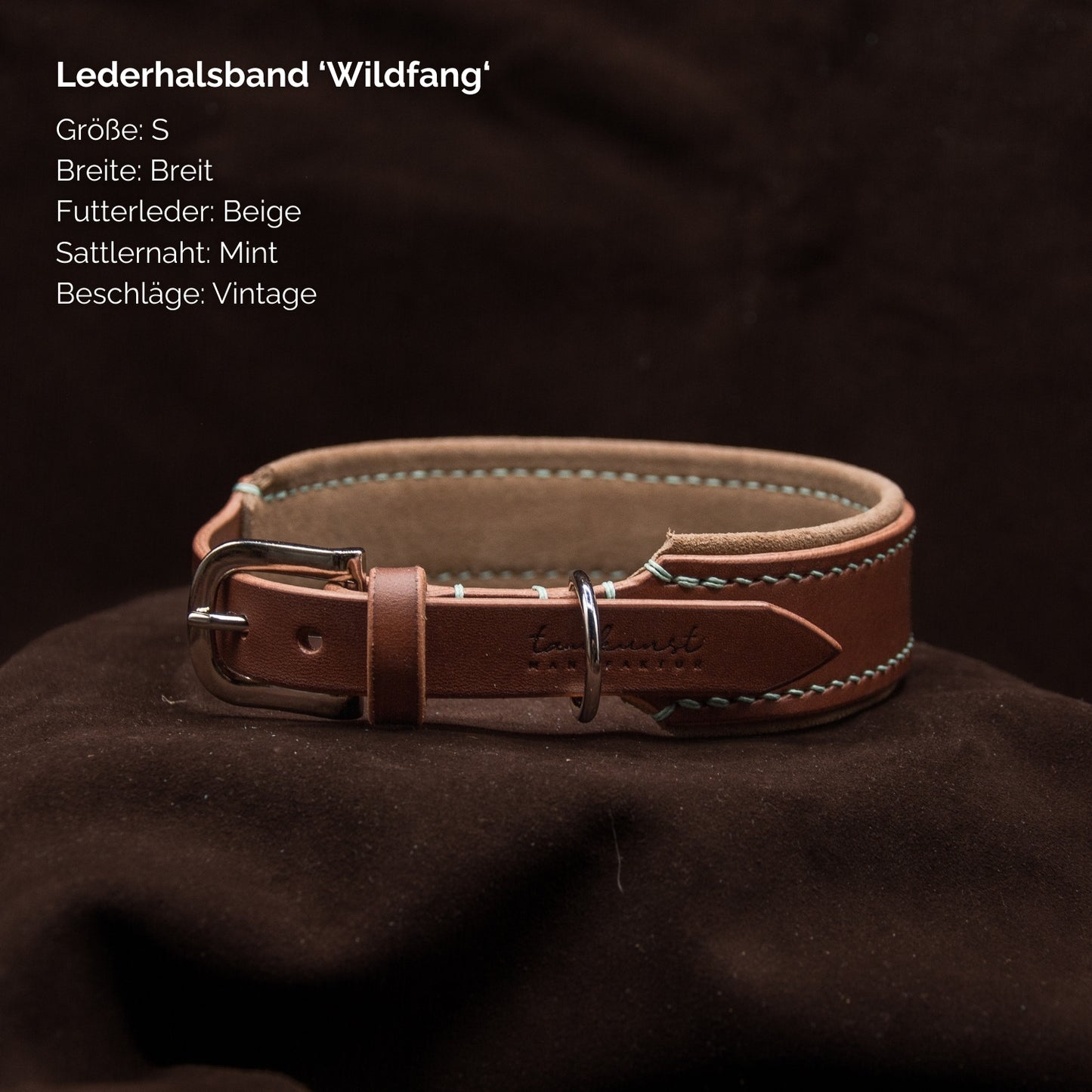 Lederhalsband 'Wildfang'
